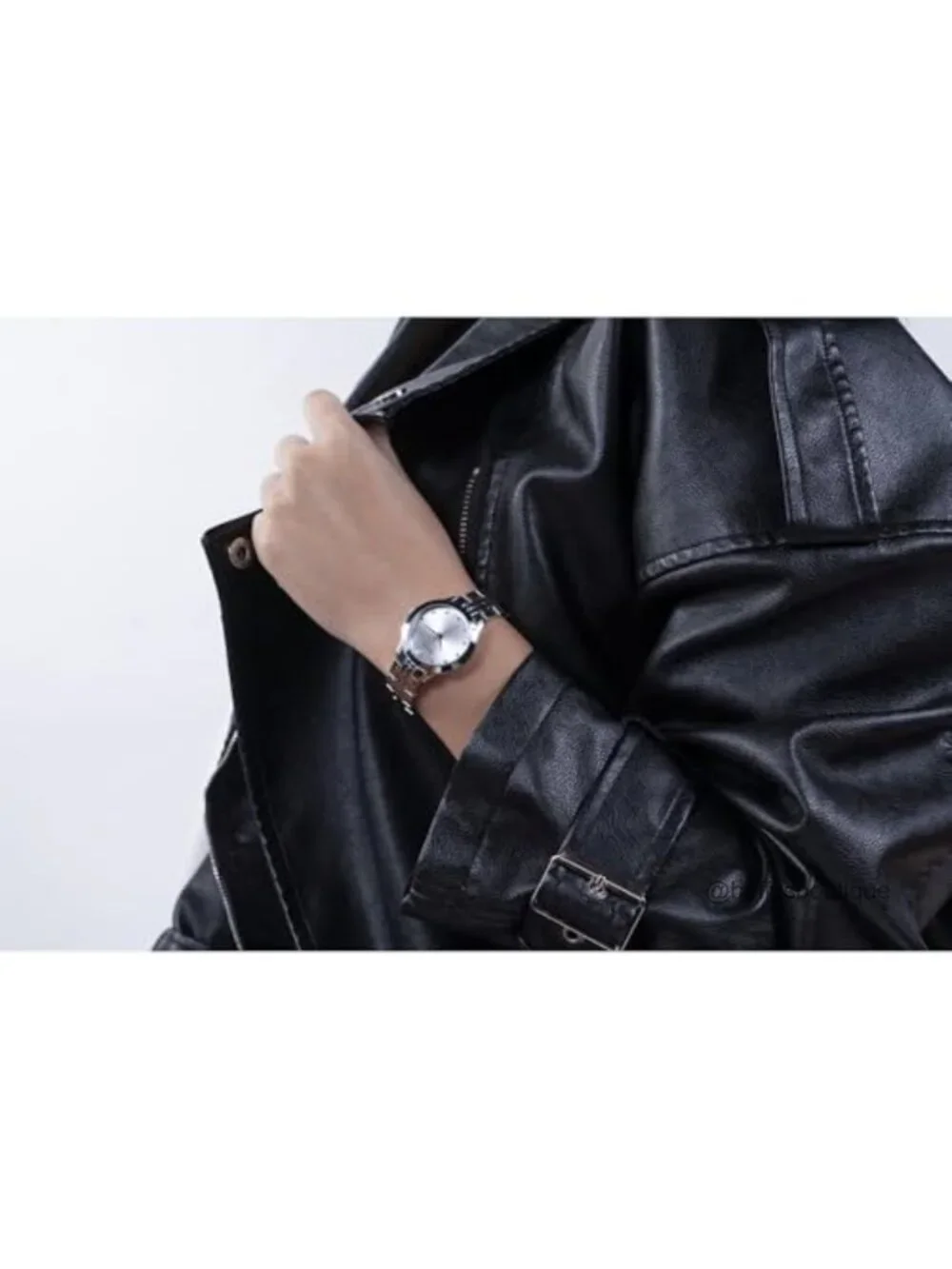 Stainless Steel Analog Wrist Watch, Japanese Quartz Movement, 30M Water
